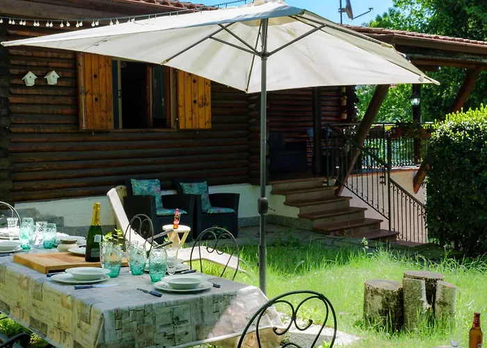 Alpehytte In The Woods House For 8 Persons And Large Garden Nebbiuno